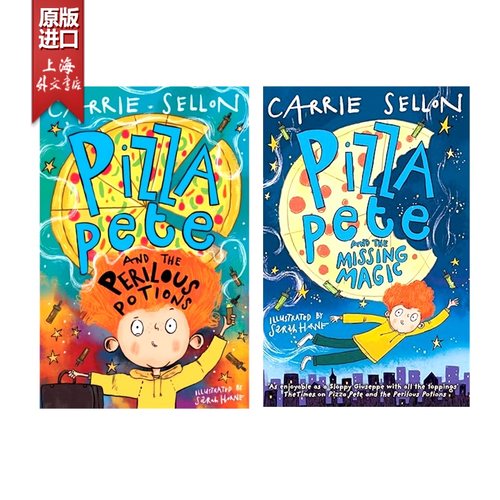 Pizza Pete 套装  2本 平装 披萨皮特和魔法药水   [2191000113101]  sbt