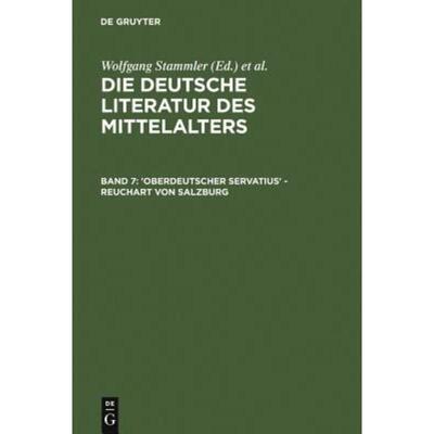 按需印刷不退不换DEG  Oberdeutscher Servatius    Reuchart von Salzburg[9783110115826]