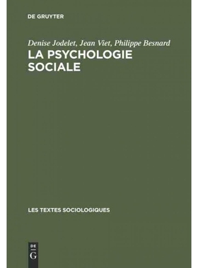 按需印刷DEG La psychologie sociale[9789027963093]