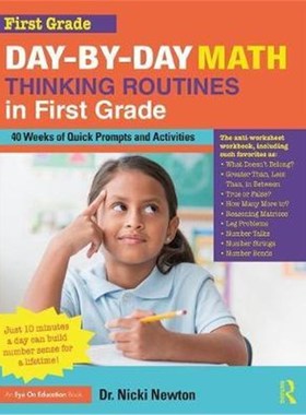 按需印刷Day-by-Day Math Thinking Routines in First Grade:40 Weeks of Quick Prompts and Activities[9780367421229]