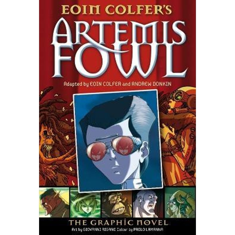 预订artemis fowl:the graphic novel