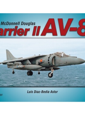 预订McDonnell Douglas Harrier II AV-8B, BPlus[9780764342646]