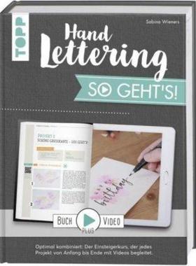 预订【德语】 Handlettering. So geht's:Optimal kombiniert: Der Einsteigerkurs, der jedes Projekt