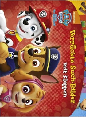 预订【德语】Verruckte Such-Bilder mit Klappen, PAW Patrol[9781503738409]