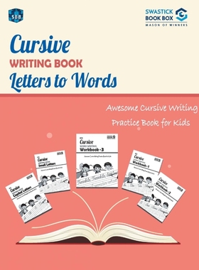 按需印刷SBB Cursive Writing Book Letters to Words[9789389288971]