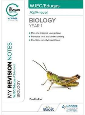 预订My Revision Notes: WJEC/Eduqas AS/A-Level Year 1 Biology