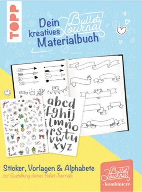 预订【德语】Dein kreatives Bullet-Journal-Materialbuch:Sticker, Vorlagen, Alphabete & mehr
