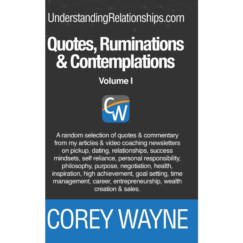 预订不退不换Quotes, Ruminations & Contemplations