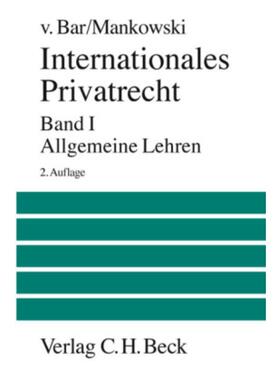 预订不退不换德语 Internationales Privatrecht Bd. 1: Allgem