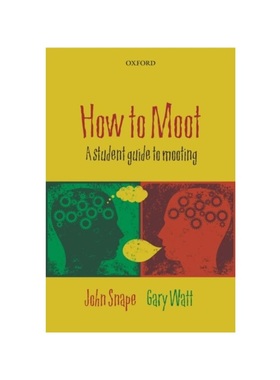 预订How to Moot:A Student Guide to Mooting