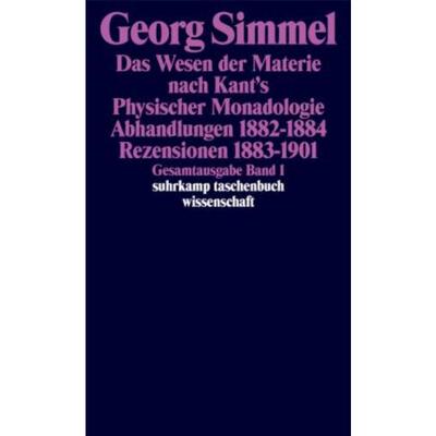 预订【德语】 Das Wesen der Materie nach Kant's Physischer Monadologie. Abhandlungen. R