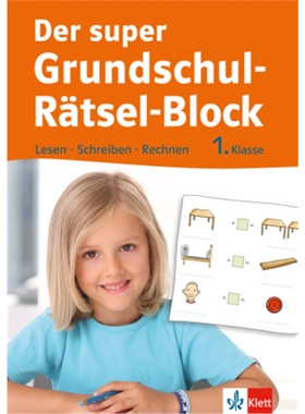 预订【德语】 Der super Grundschul-Rätsel-Block, 1. Klasse[9783129493854]