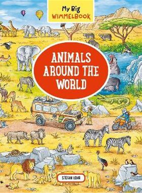 现货 My Big Wimmelbook   Animals Around the World 我的大发现绘本 英文原版 儿童读物 上海外文书店