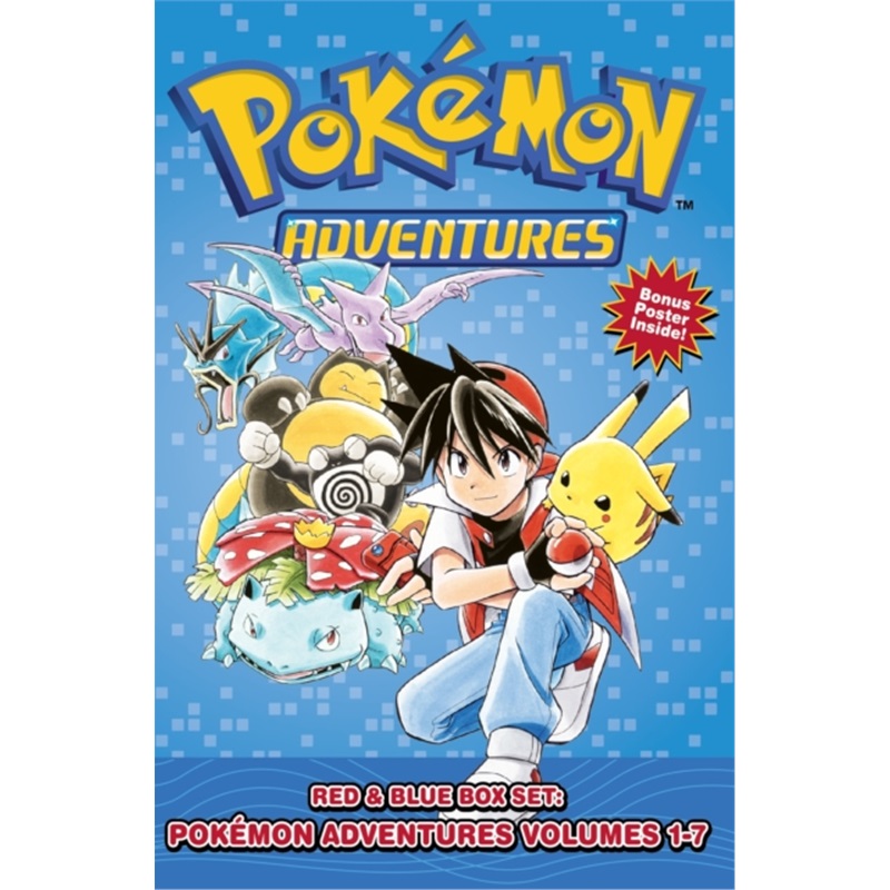 预订Pokemon Adventures Red & Blue Box Set (Set Includes Vols. 1-7)[9781421550060]