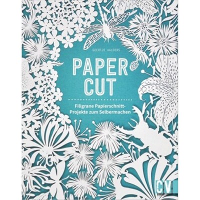 预订【德语】Papercut:Filigrane Papierschnitt-Projekte. Blumen-, Tiermotive und Buchstaben g