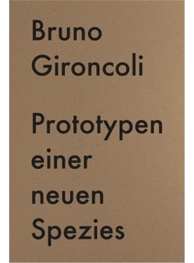 预订Prototypes for a New Species