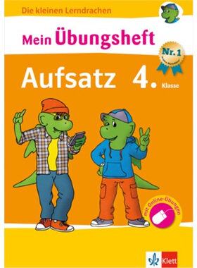 预订【德语】 Klett Mein Übungsheft Aufsatz 4. Klasse[9783129491676]