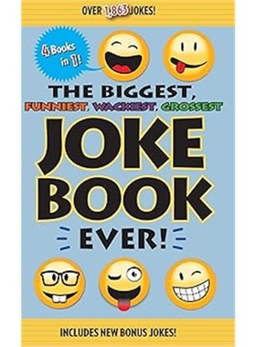 现货The Biggest, Funniest, Wackiest, Grossest Joke Book Ever![9781645173755]
