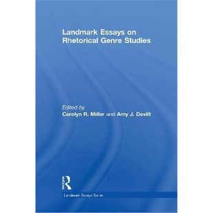 Studies Rhetorical Genre 9781138047693 Essays 按需印刷Landmark