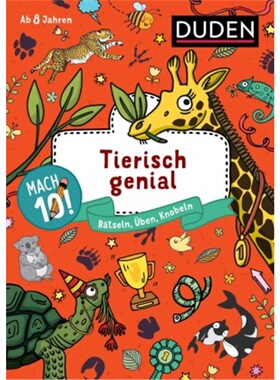 预订【德语】Mach 10! Tierisch genial - ab 8 Jahren[9783411762217]