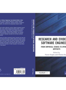 按需印刷TF Research and Evidence in Software Engineering[9780367767655]