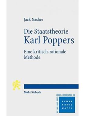 预订【德语】 Die Staatstheorie Karl Poppers:Eine kritisch-rationale Methode