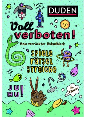 预订【德语】Voll verboten! Mein verruckter Ferienblock[9783411762019]