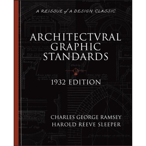 预订不退不换Architectural Graphic Standards for Architects, Engineers, Decorators, Builders [9780471247623]