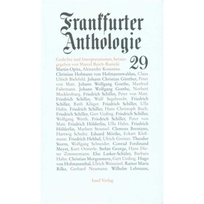 预订【德语】Frankfurter Anthologie. Bd.29[9783458173229]