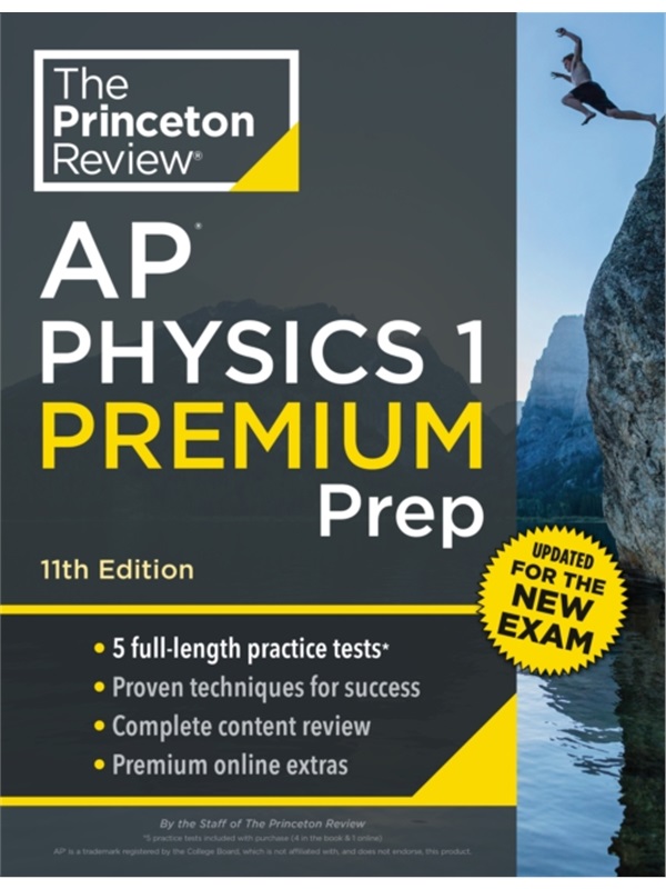 预售【2024新书】Ap Physics 1 Prem 11Th Ed[9780593517697]