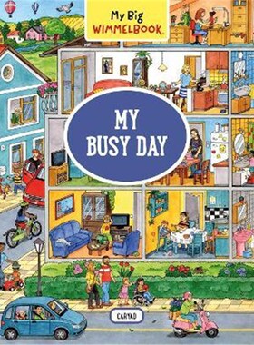 现货 My Big Wimmelbook: My Busy Day 我的大发现绘本 英文原版 儿童读物 上海外文书店