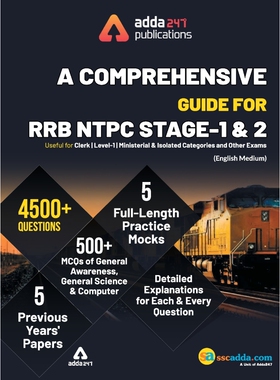 预订不退不换A Comprehensive Guide for RRB NTPC, Group D, ALP & Others Exams 2019 English Printed Edition (NTPC S