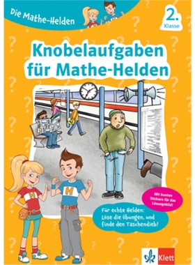 预订【德语】 Klett Knobelaufgaben für Mathe-Helden 2. Klasse[9783129495865]