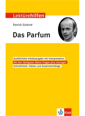 预订不退不换德语 Klett Lektürehilfen Patrick Süskind, Das Parfum[9783129231173]