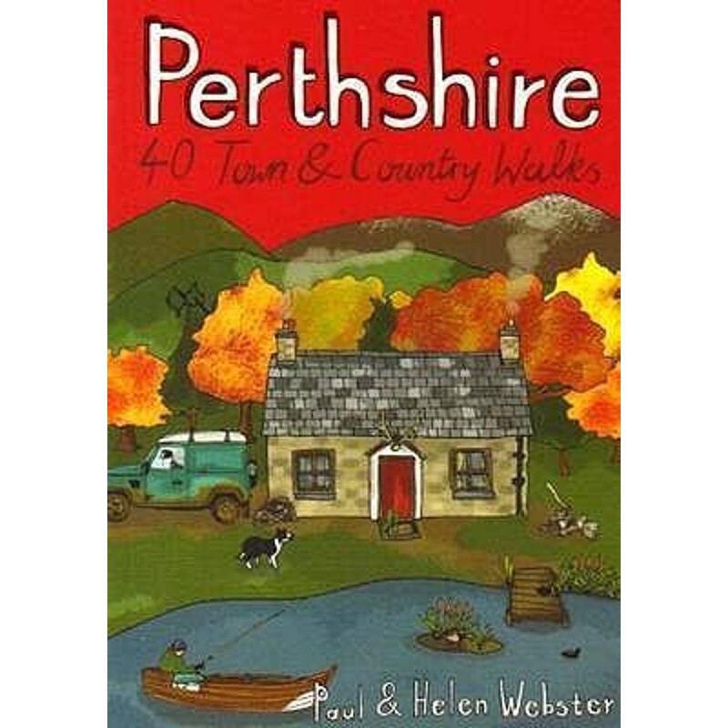 预订perthshire:40 town and country walks