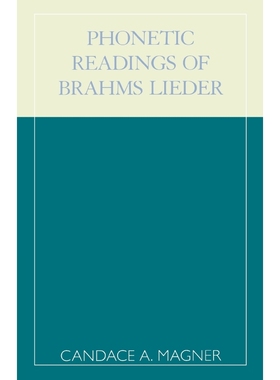 按需印刷Phonetic Readings of Brahms Lieder[9780810844162]