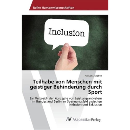 预订【德语】Teilhabe von Menschen mit geistiger Behinderung durch Sport[9783330521490]