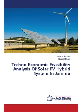按需印刷Techno Economic Feasibility Analysis Of Solar PV Hybrid System In Jammu[9786202816601]
