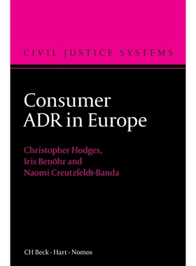 按需印刷不退不换Consumer Adr in Europe[9781849463485]