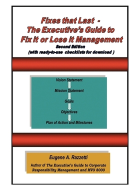 按需印刷Fixes That Last - The Executive's Guide to Fix It or Lose It Management[9781449085773]