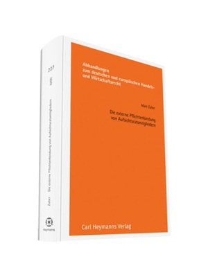 预订【德语】Die externe Pflichtenbindung von Aufsichtsratsmitgliedern (AHW 227):