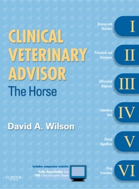预订Clinical Veterinary Advisor: The Horse[9781416099796]