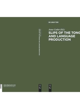 按需印刷DGYT Slips of the Tongue and Language Production[9789027931207]