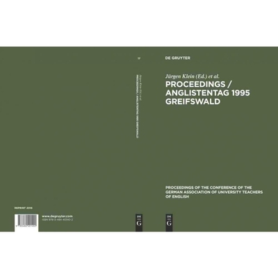 按需印刷DGYT Proceedings   Anglistentag 1995 Greifswald[9783484401402]