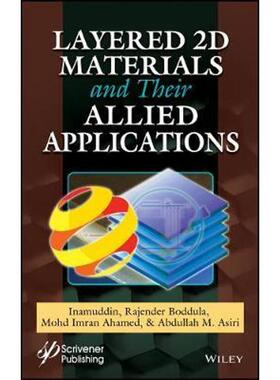 按需印刷不退不换Layered 2D Materials and Their Allied Applications[9781119654964]