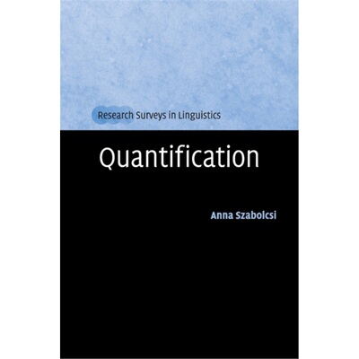 按需印刷CBG Quantification[9780521715935]