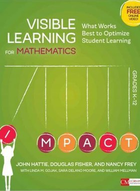 预订Visible Learning for Mathematics, Grades K-12:What Works Best to Optimize Student Learning