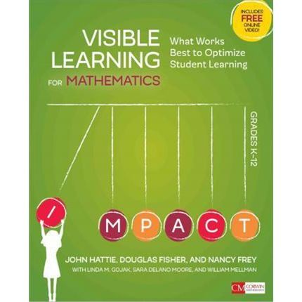 预订Visible Learning for Mathematics, Grades K-12:What Works Best to Optimize Student Learning