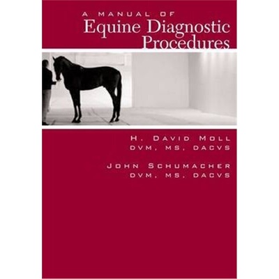 预订不退不换Manual of Equine Diagnostic Procedures[9781893441996]
