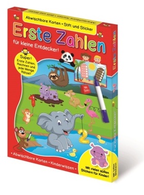 预订【德语】 Erste Zahlen für kleine Entdecker![4019393911455]